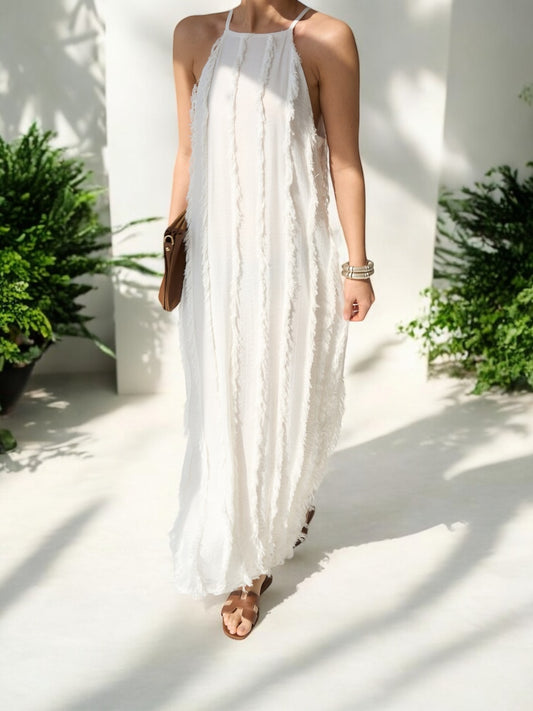 Maxi Tassel Elbise