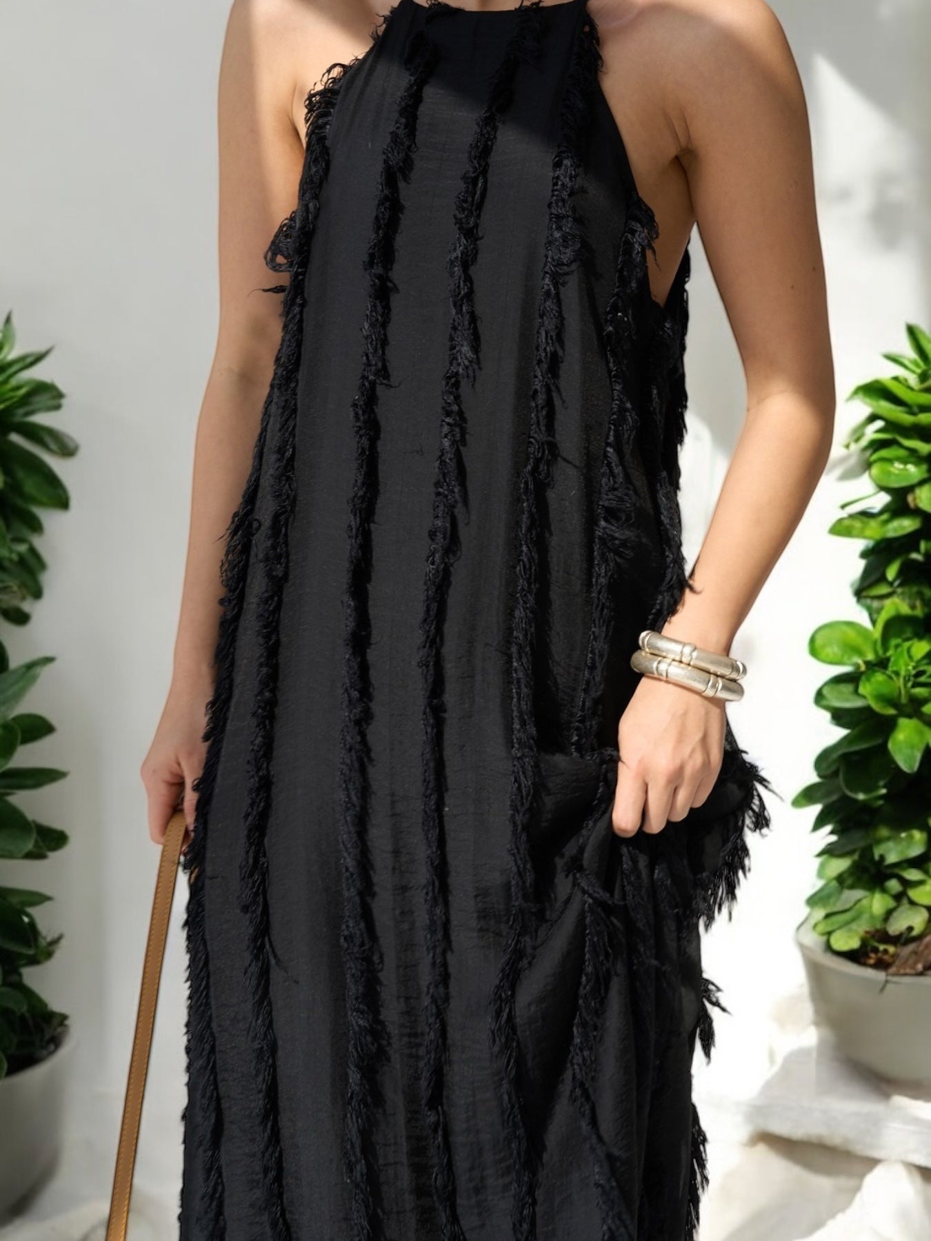 Maxi Tassel Elbise