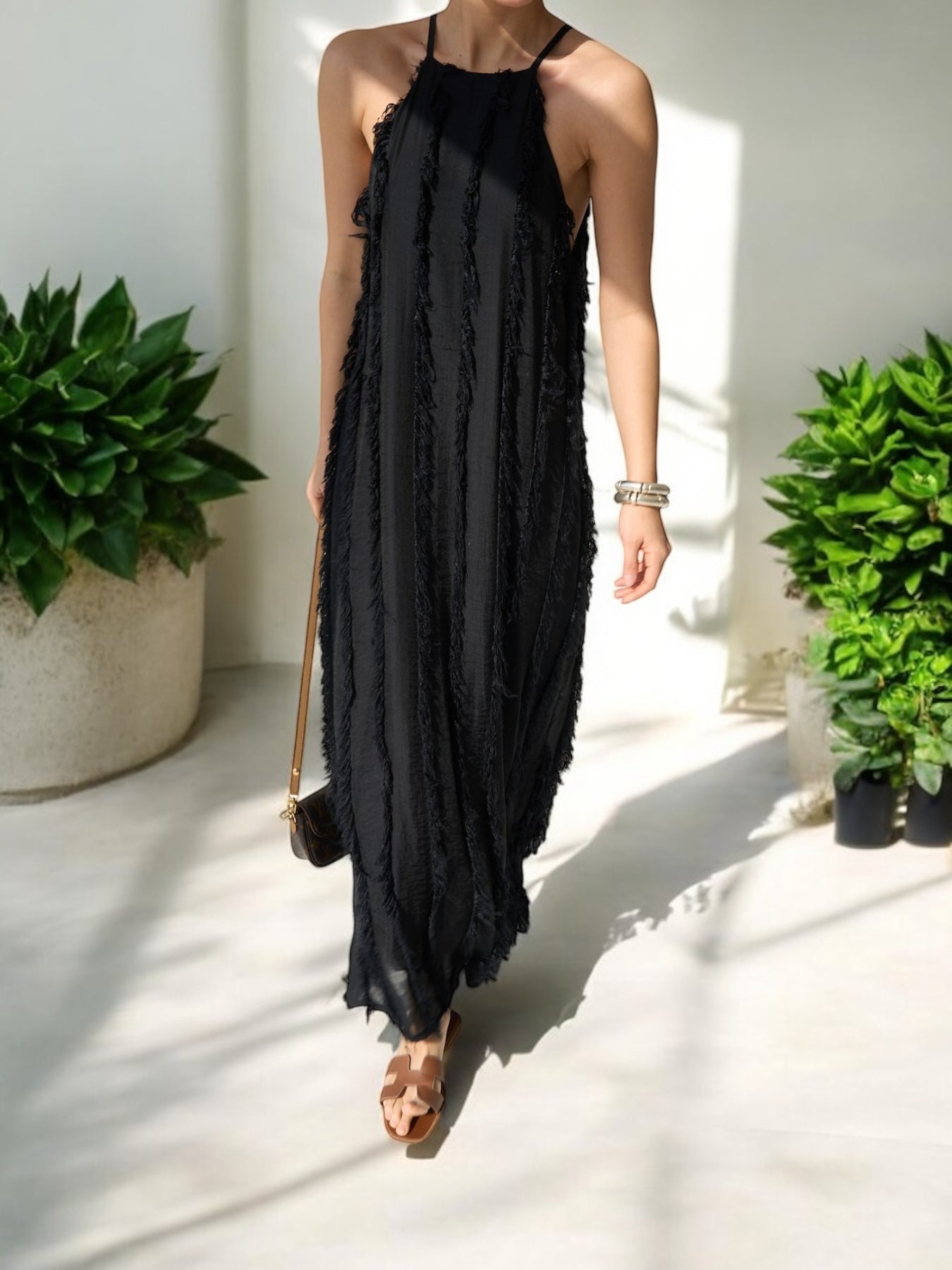 Maxi Tassel Elbise